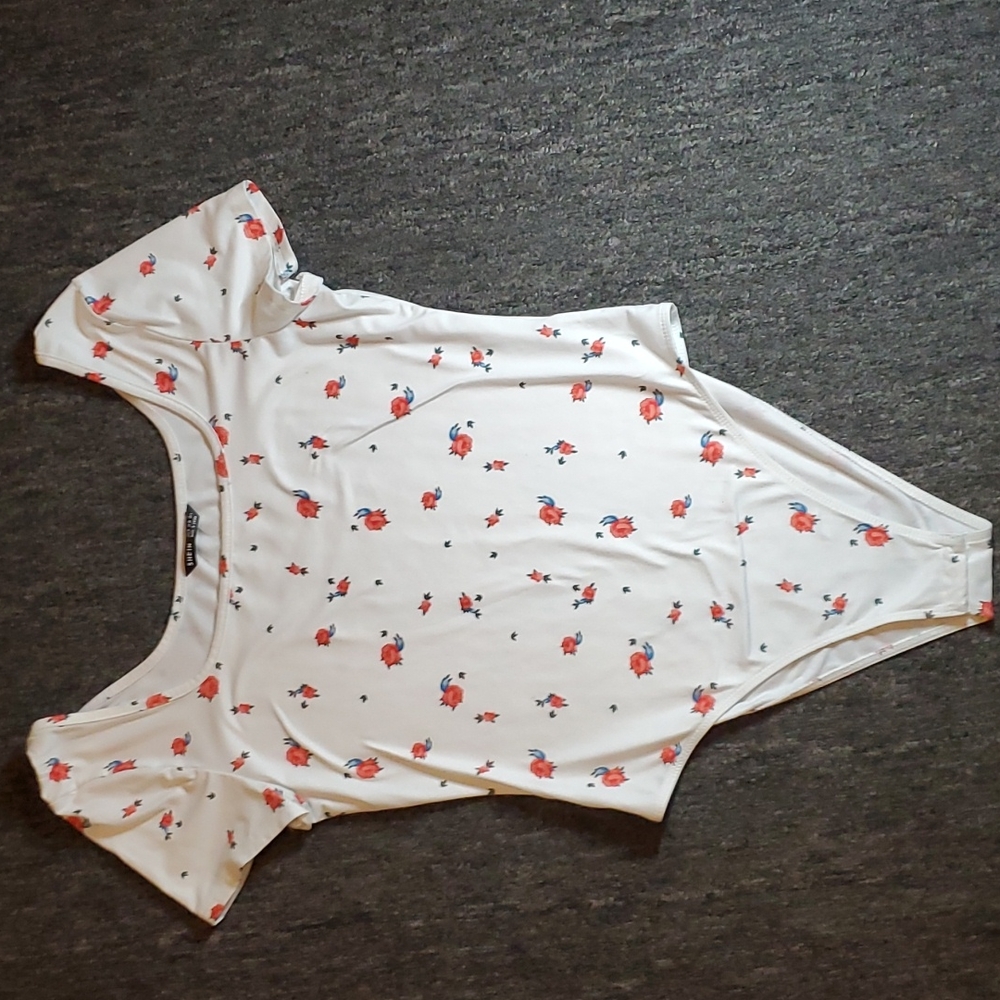 Shein Rose Bodysuit
